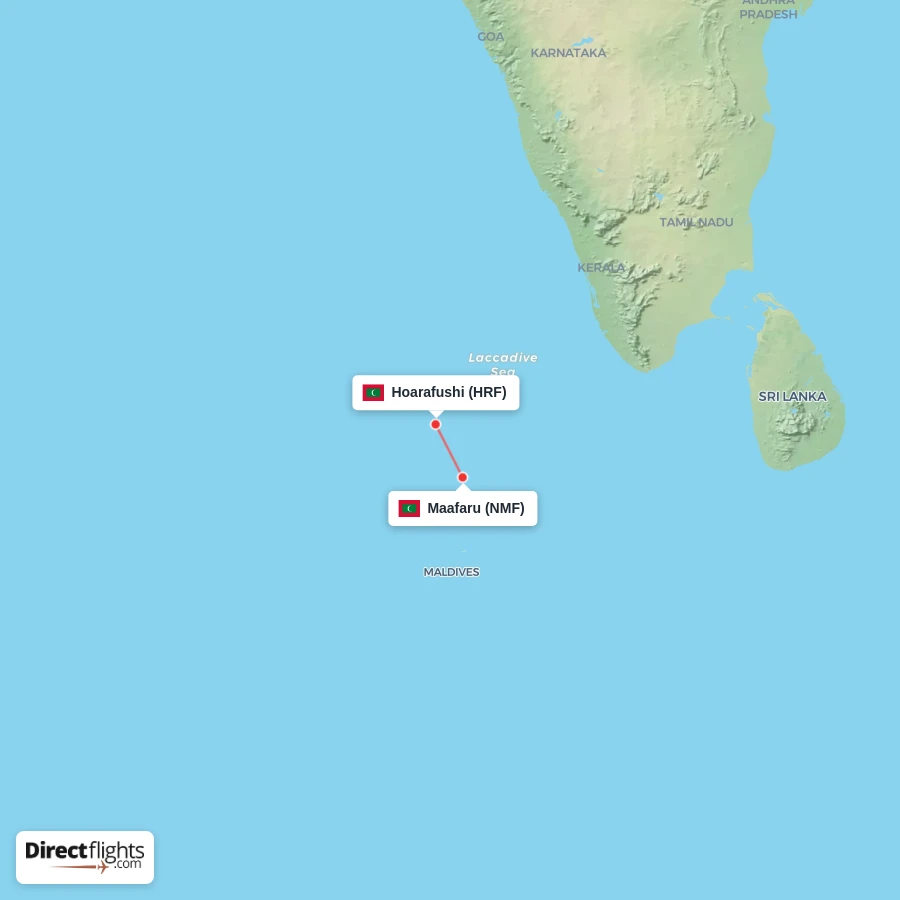 HRF - NMF route map