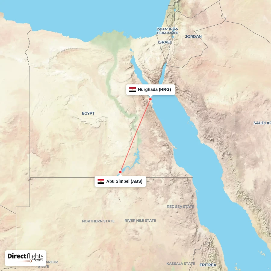 HRG - ABS route map