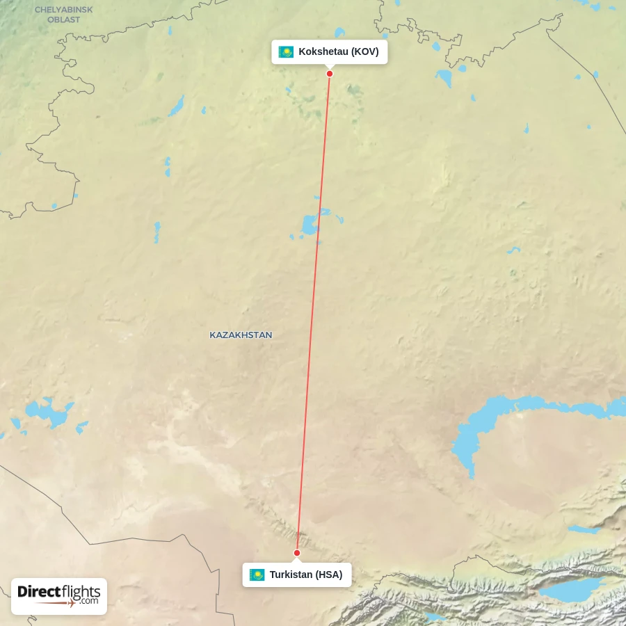 HSA - KOV route map