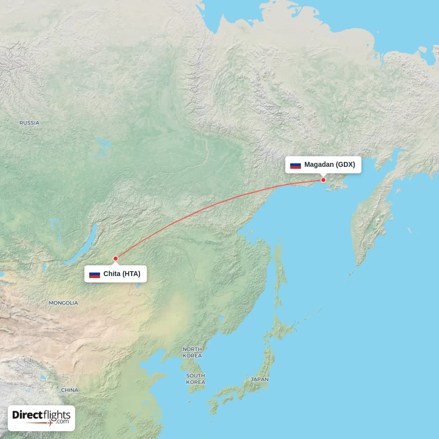 HTA - GDX route map