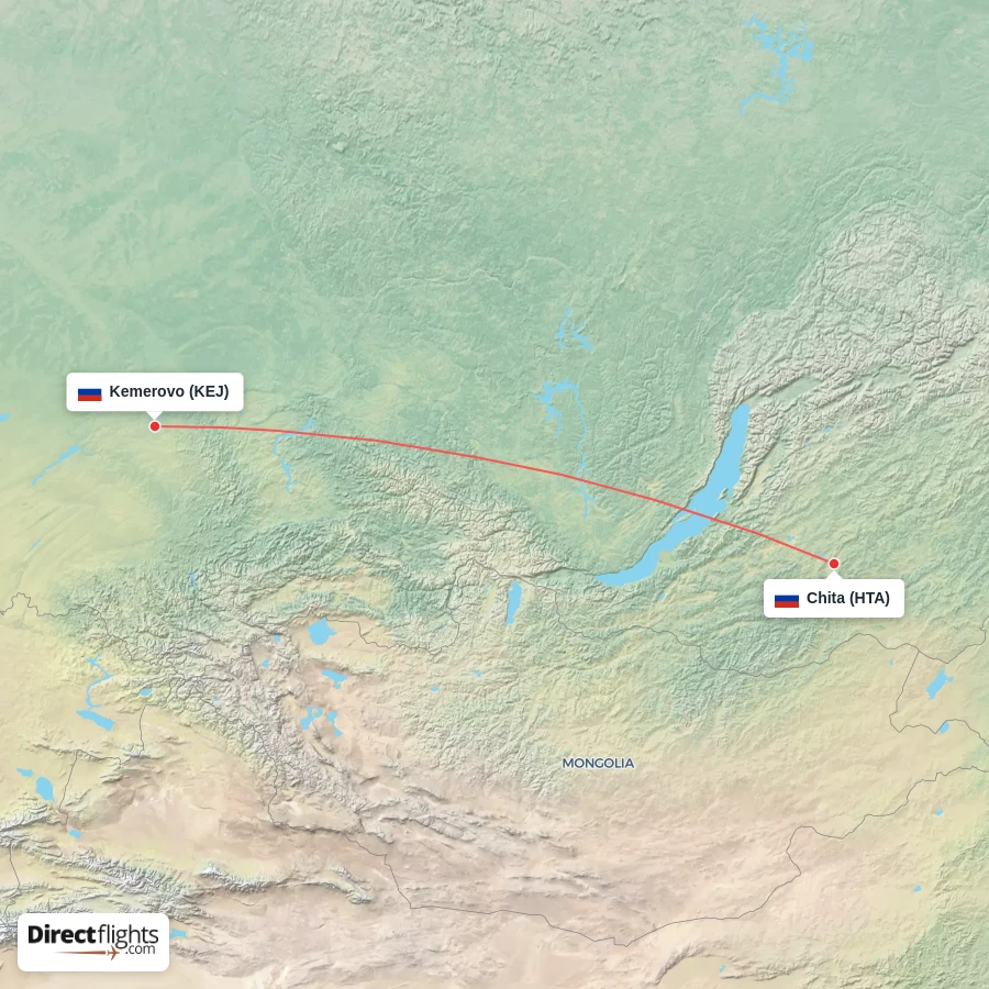 HTA - KEJ route map