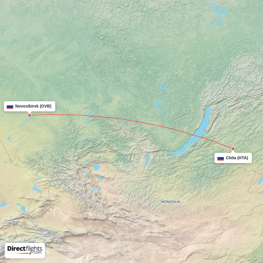 HTA - OVB route map