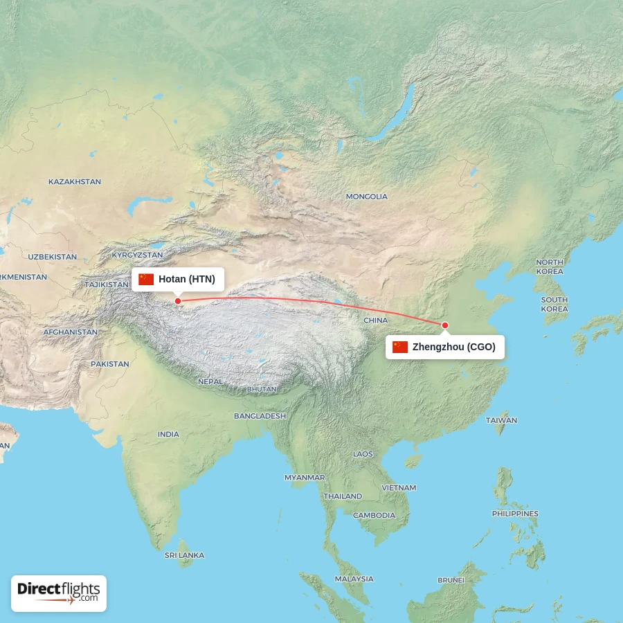 HTN - CGO route map