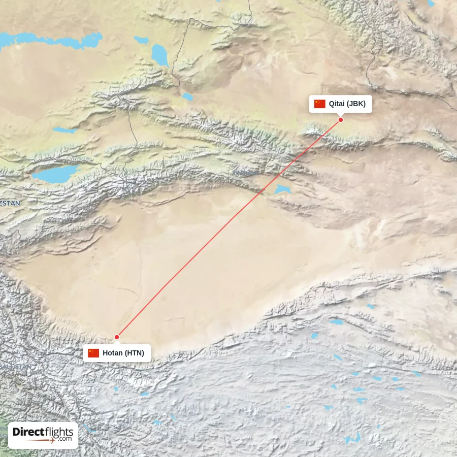 HTN - JBK route map
