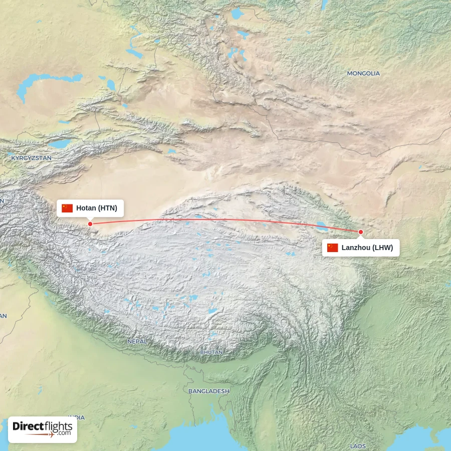 HTN - LHW route map