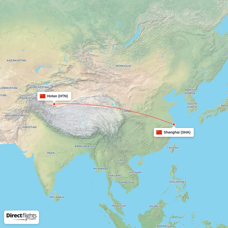 HTN - SHA route map
