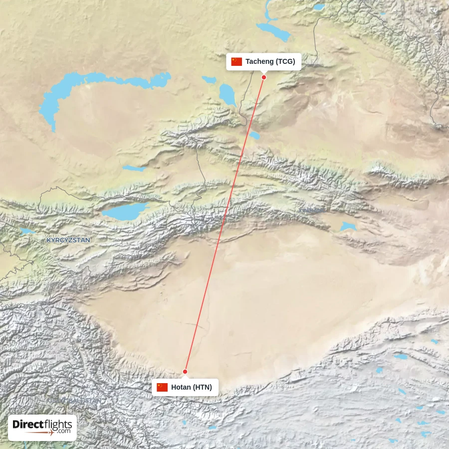 HTN - TCG route map
