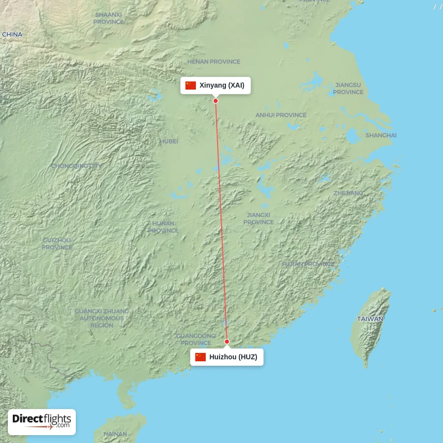 HUZ - XAI route map