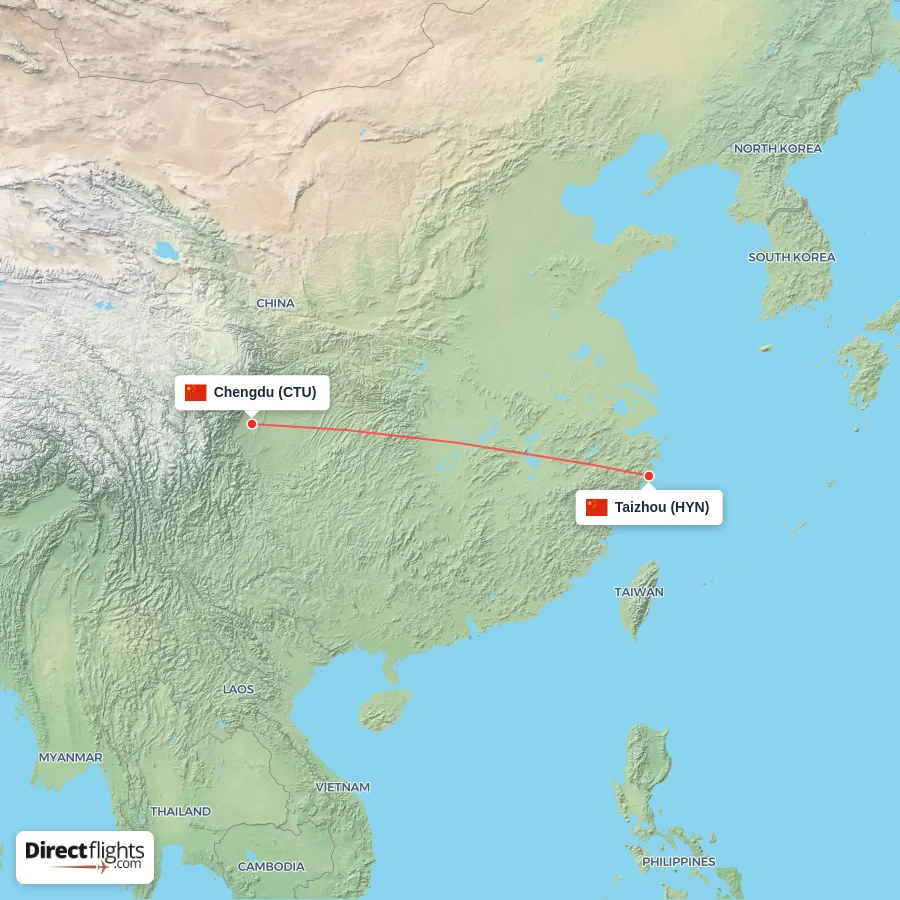 HYN - CTU route map
