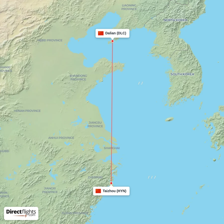 HYN - DLC route map