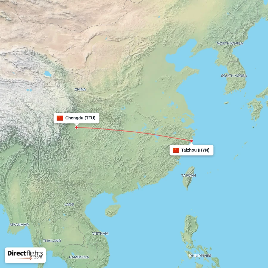 HYN - TFU route map
