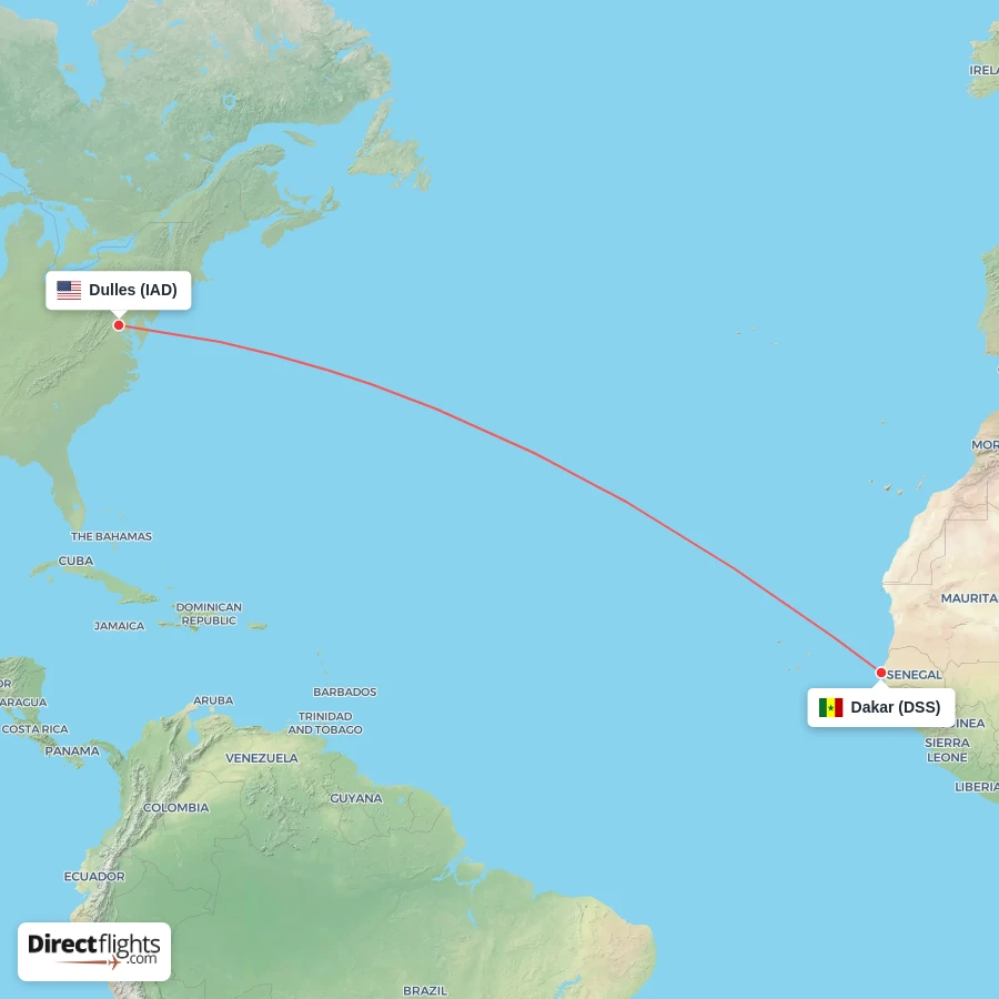 IAD - DSS route map