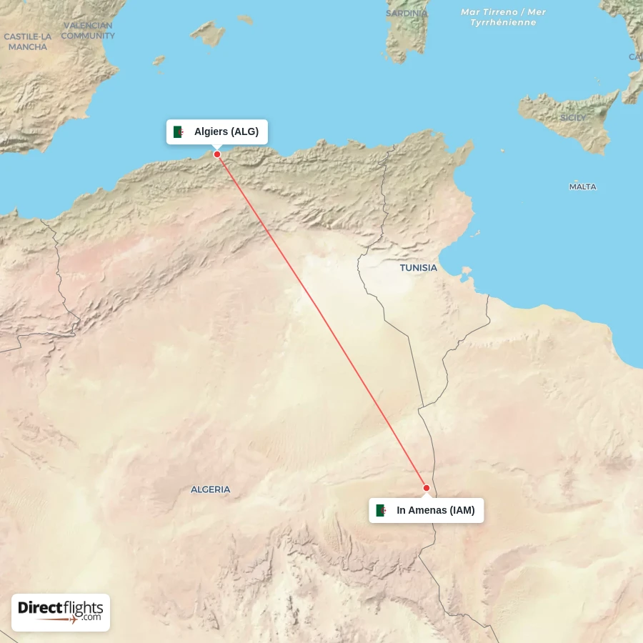 IAM - ALG route map