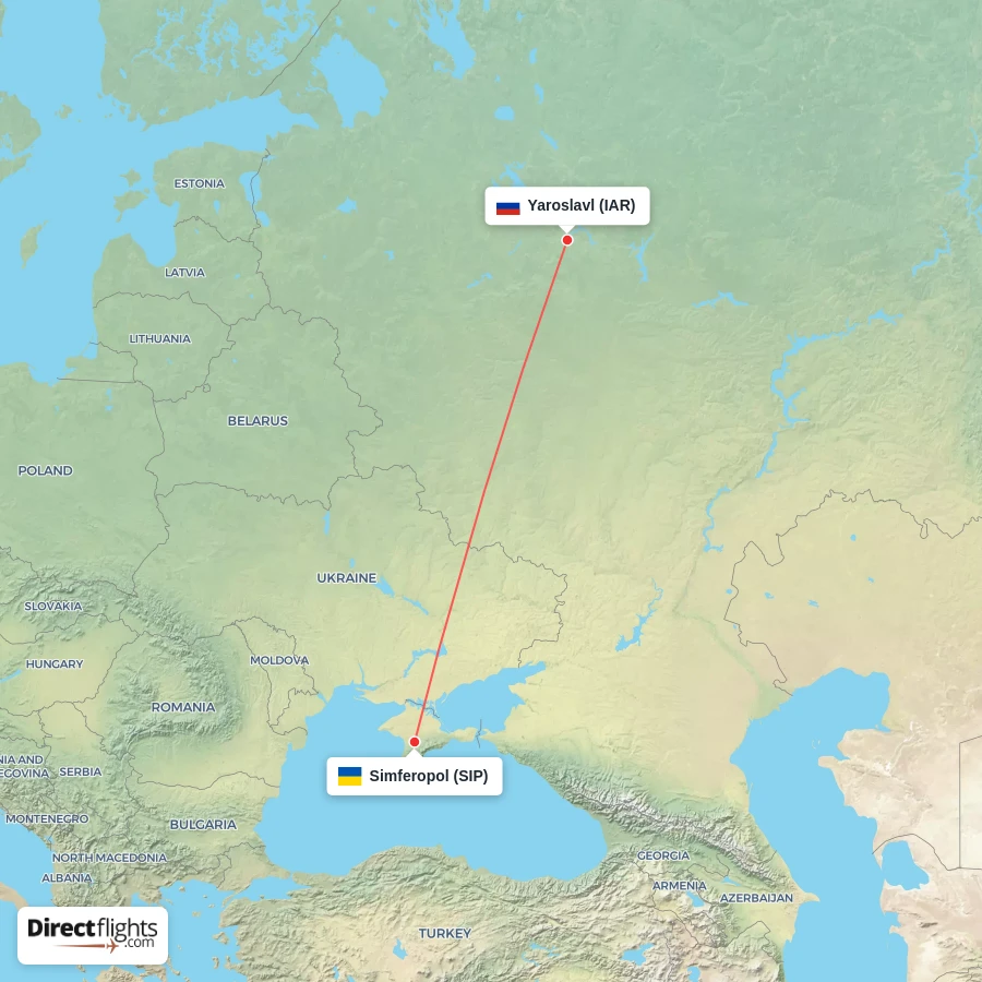 IAR - SIP route map