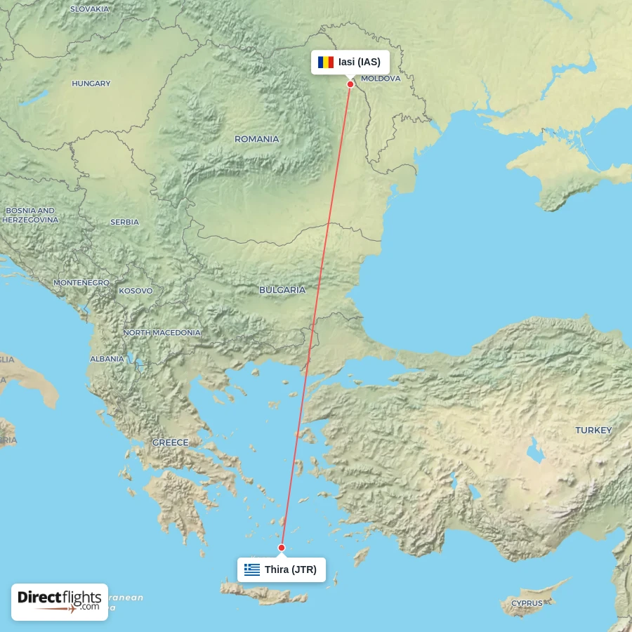 IAS - JTR route map