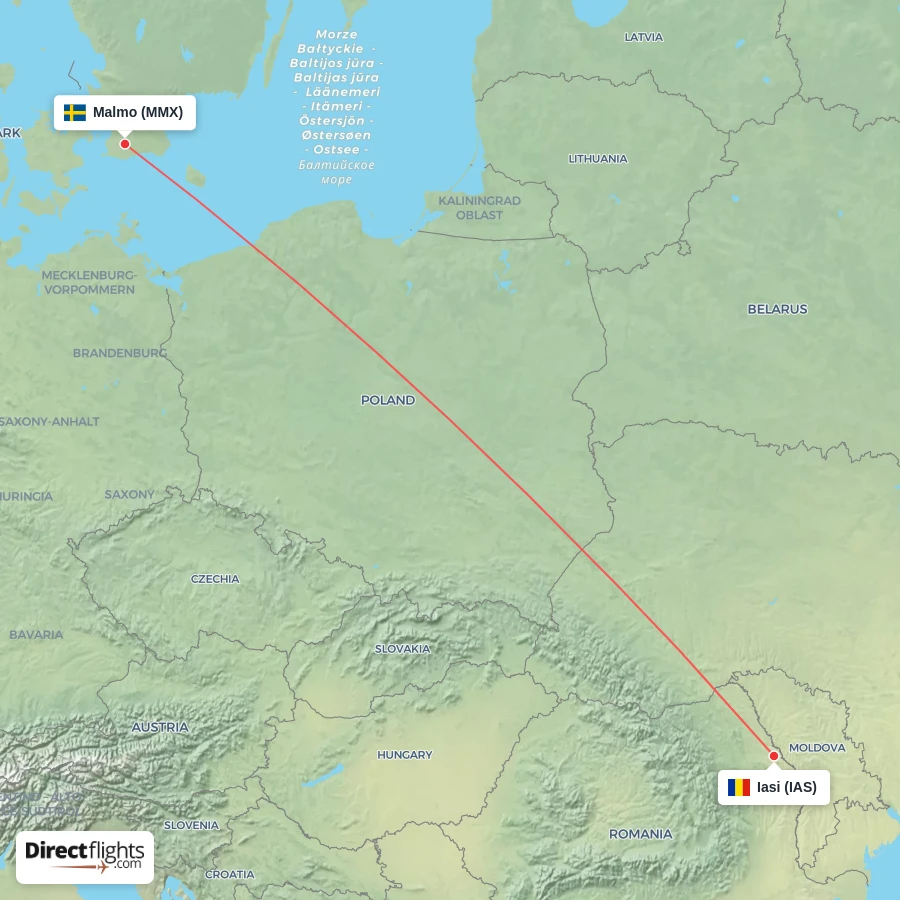 IAS - MMX route map