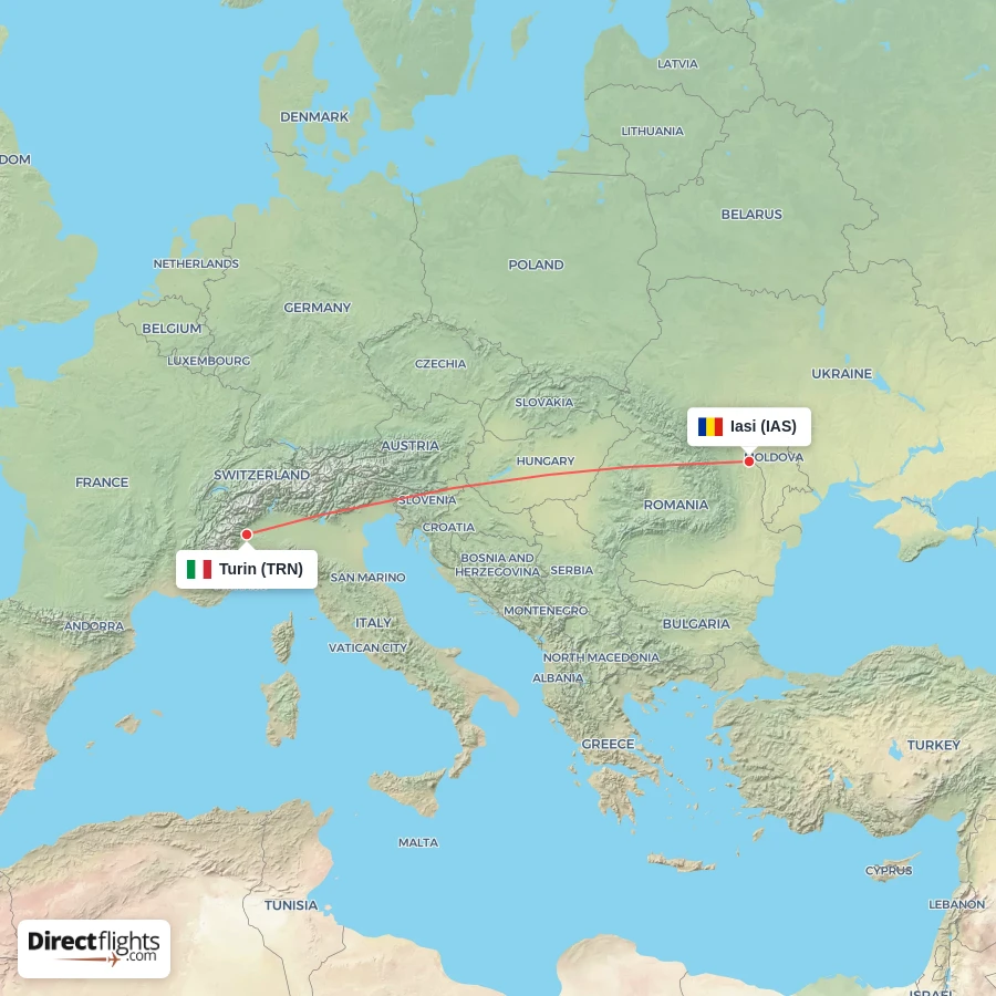 IAS - TRN route map
