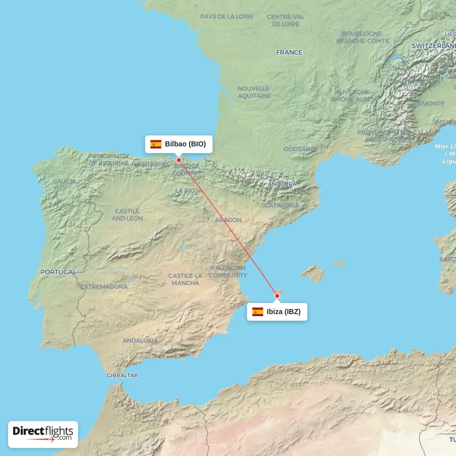 IBZ - BIO route map