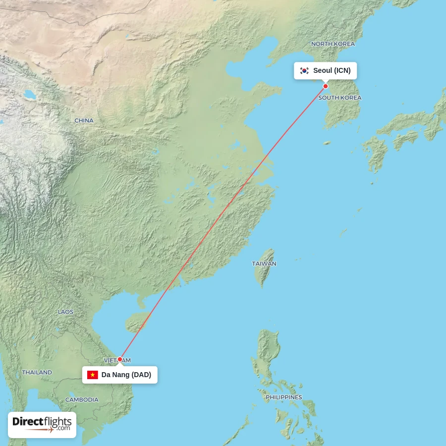 ICN - DAD route map