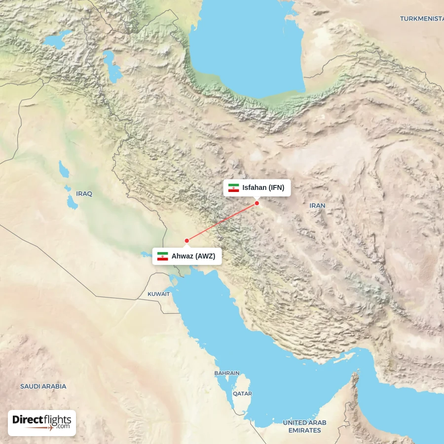 IFN - AWZ route map