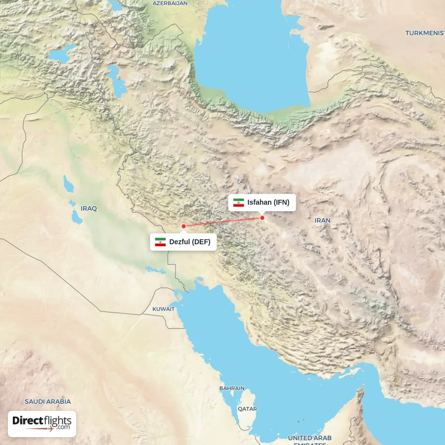 IFN - DEF route map