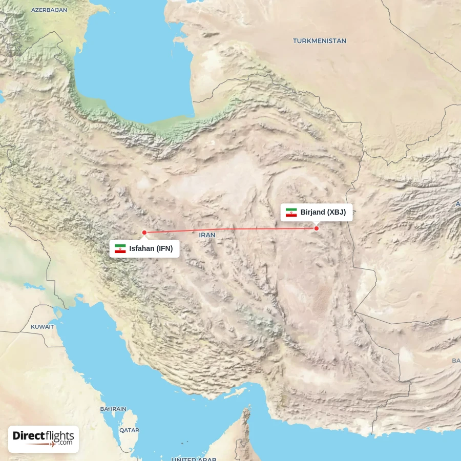 IFN - XBJ route map