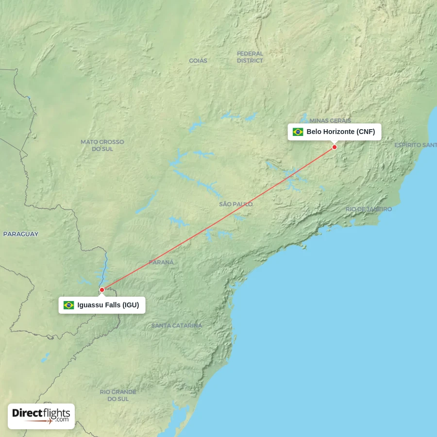 IGU - CNF route map