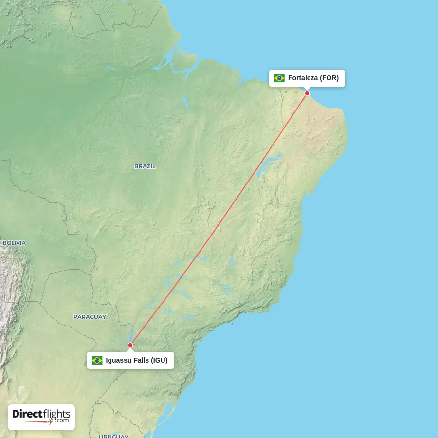 IGU - FOR route map