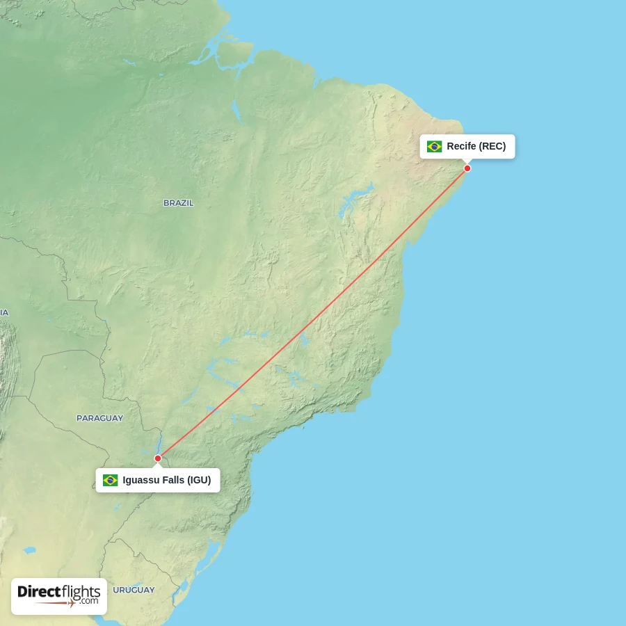 IGU - REC route map