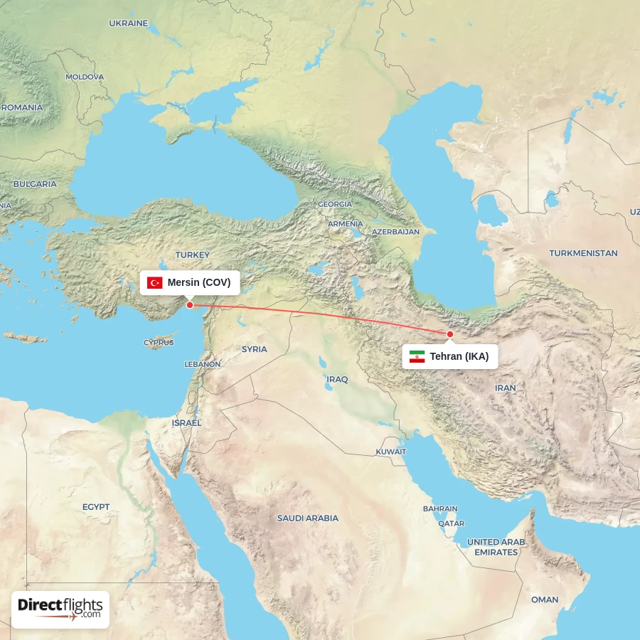 IKA - COV route map