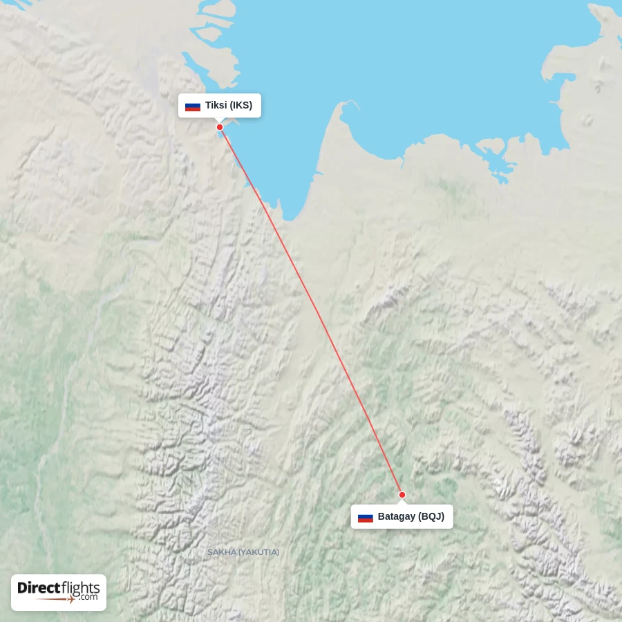 IKS - BQJ route map