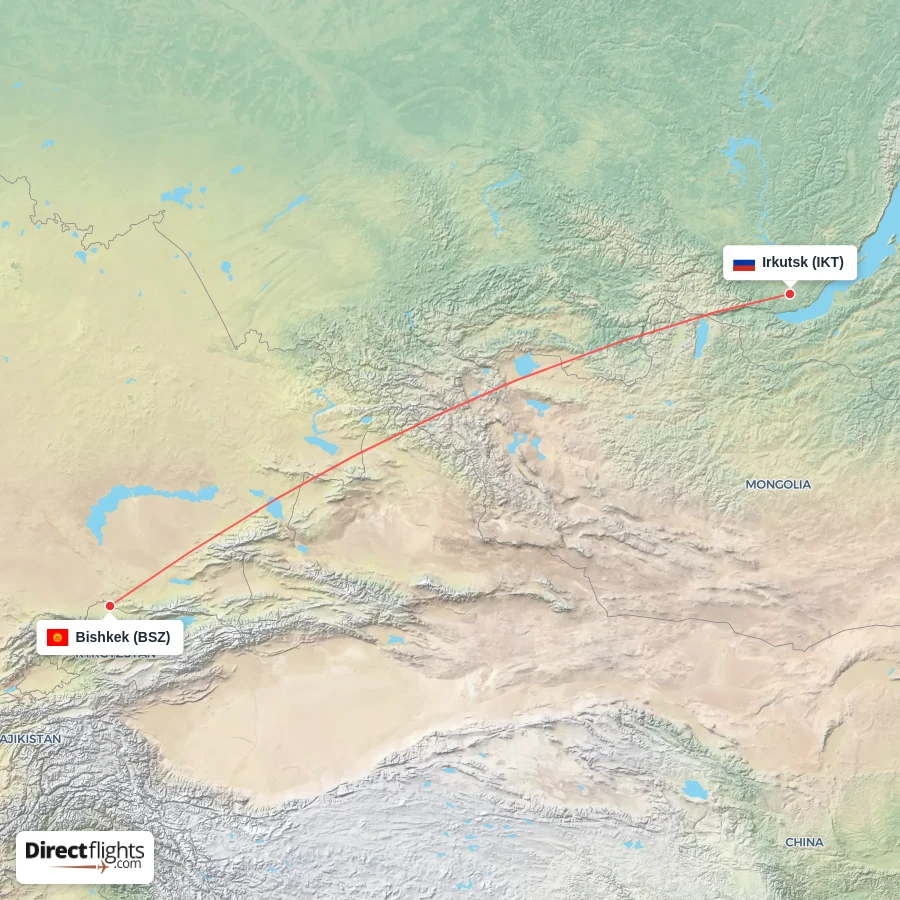 IKT - BSZ route map