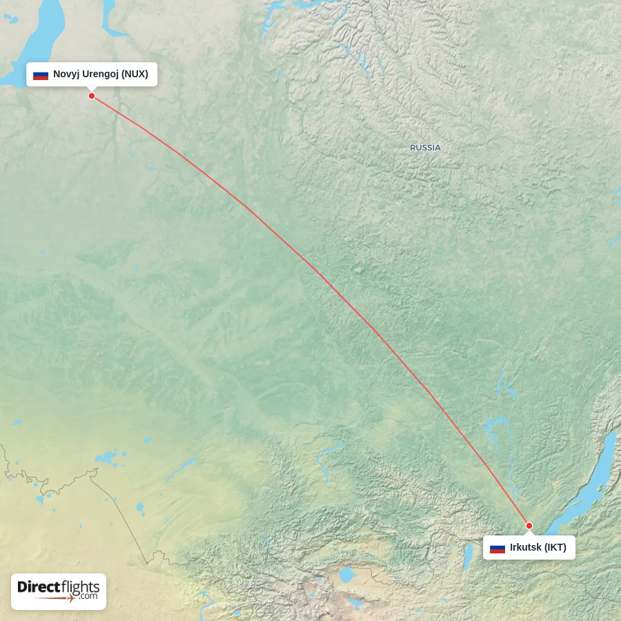 IKT - NUX route map