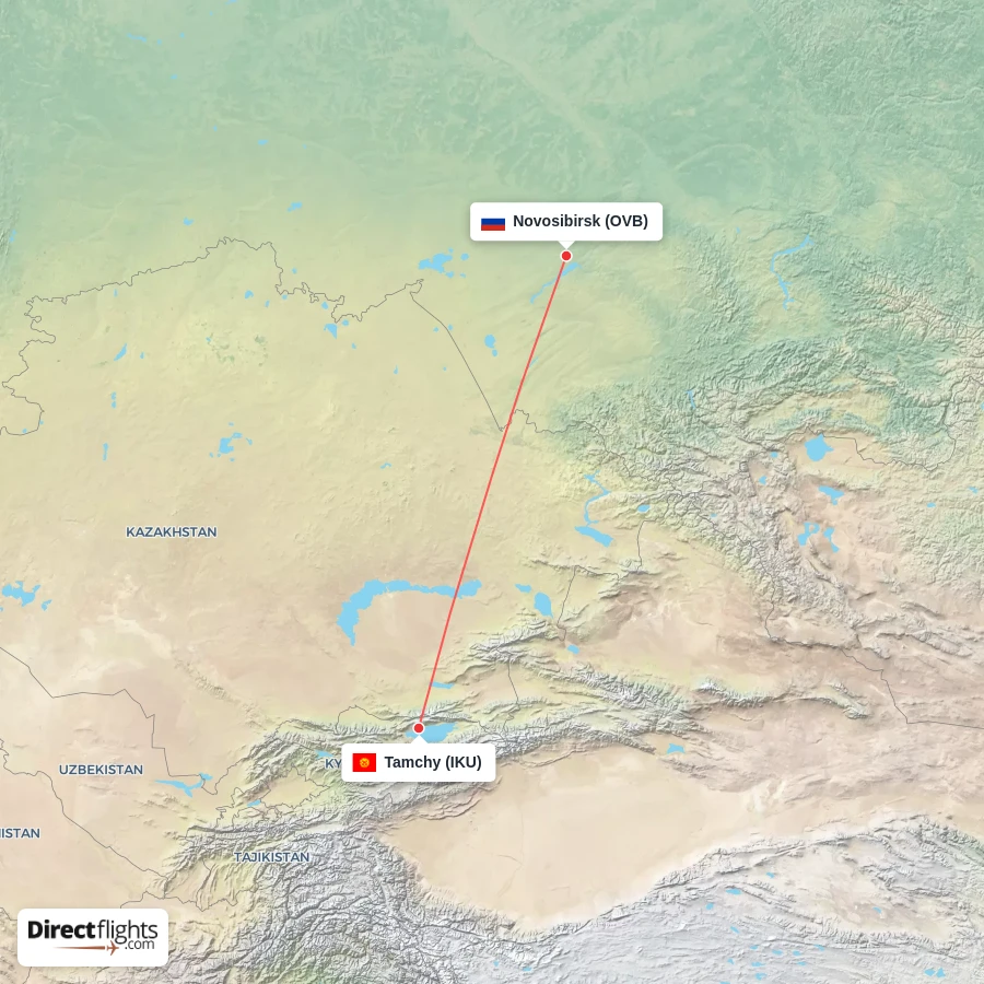 IKU - OVB route map