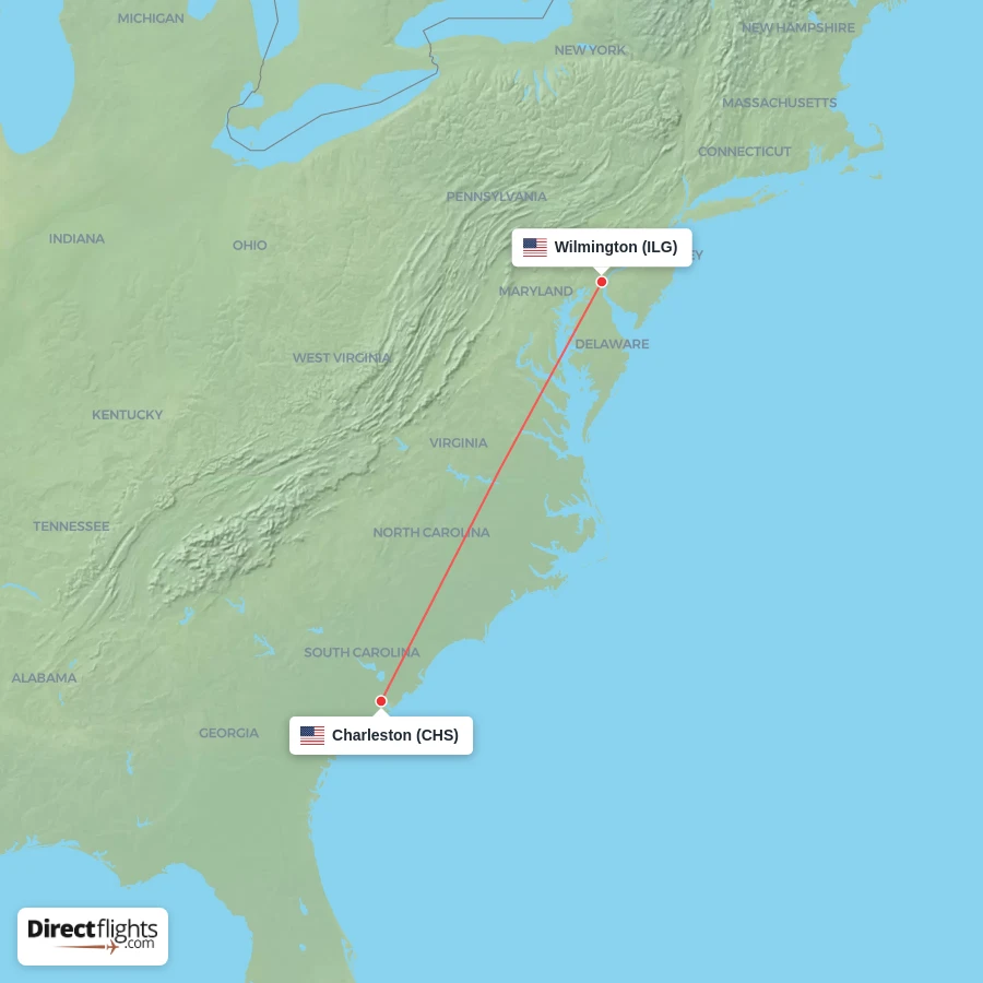 ILG - CHS route map