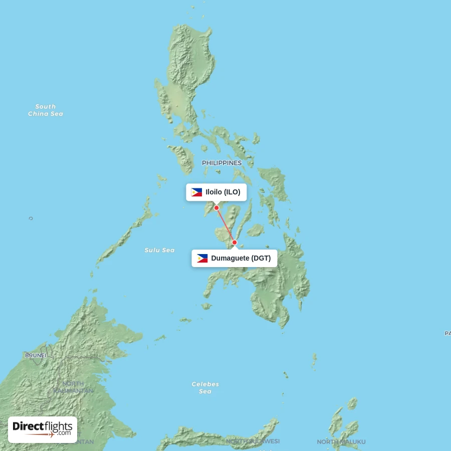 ILO - DGT route map