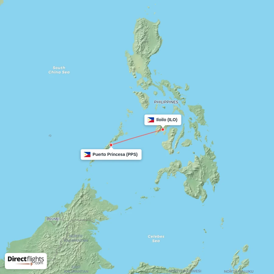 ILO - PPS route map