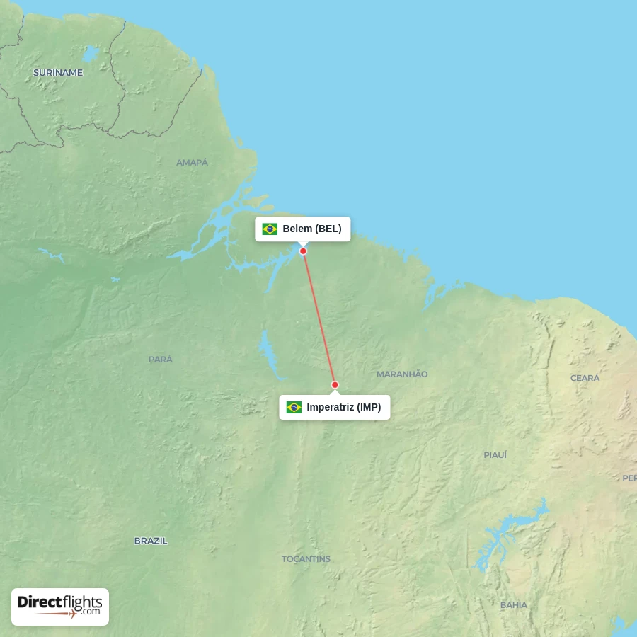 IMP - BEL route map