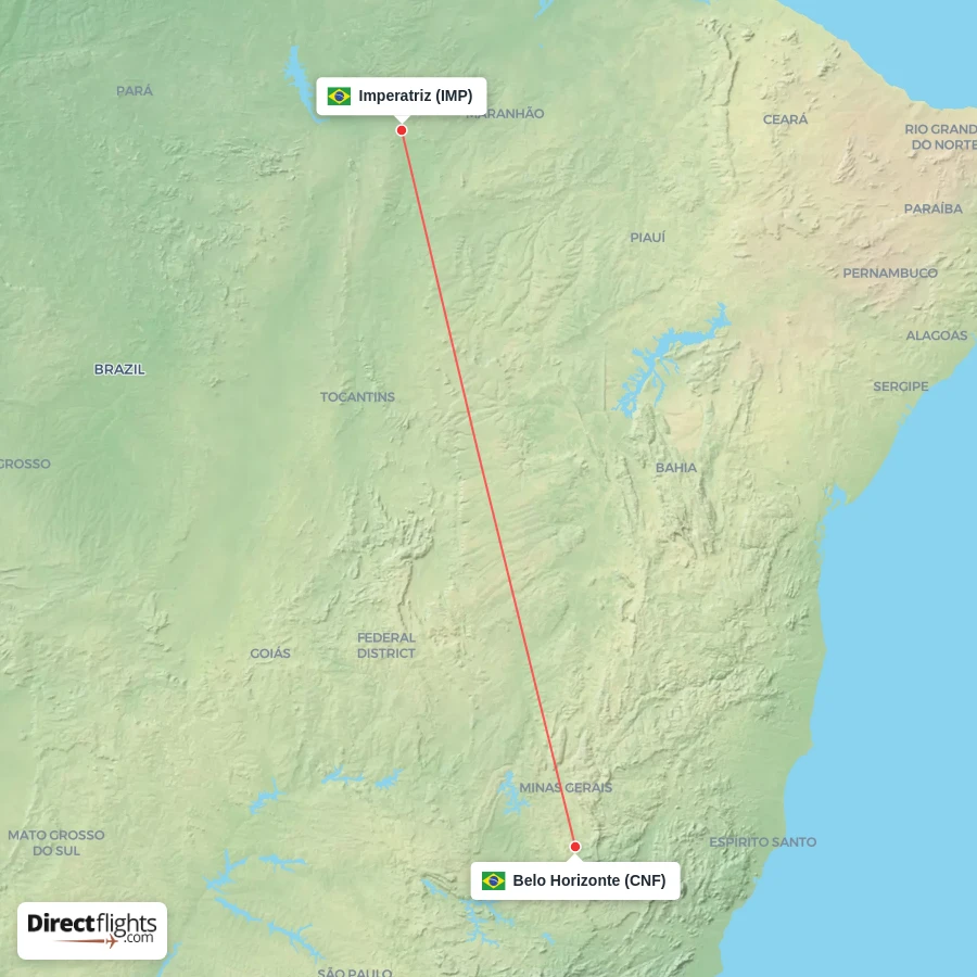 IMP - CNF route map