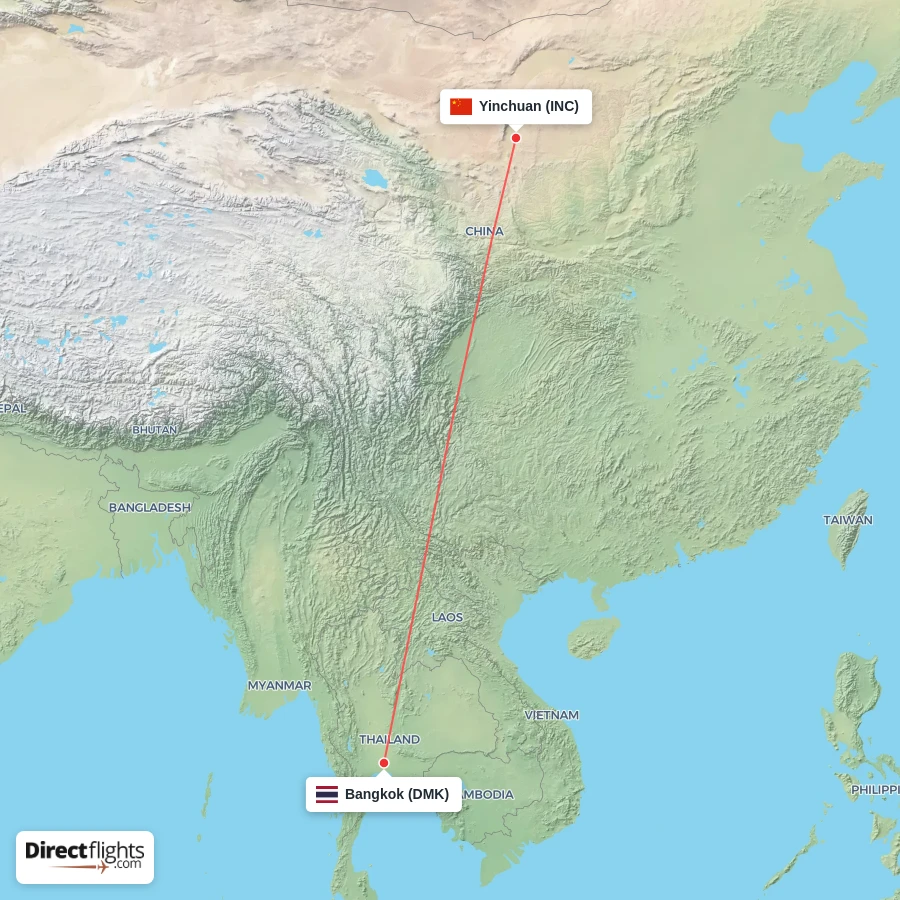 INC - DMK route map