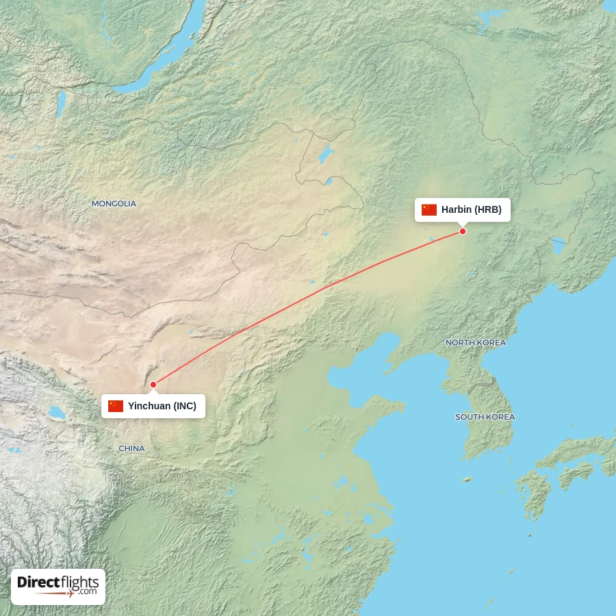 INC - HRB route map