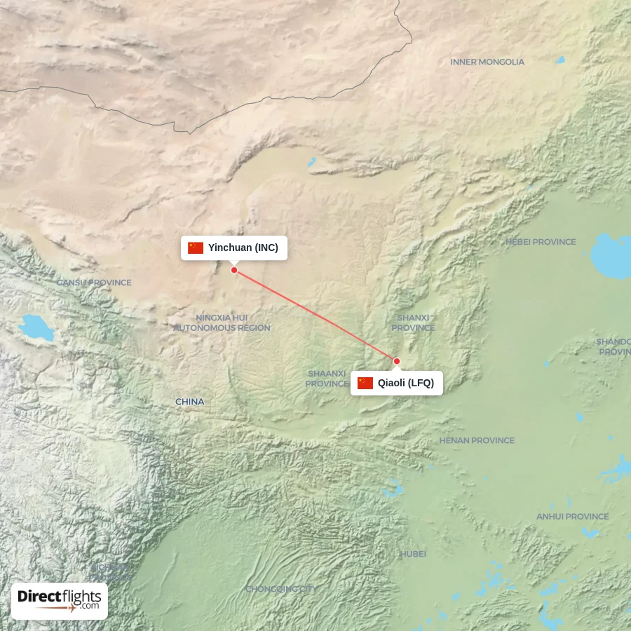 INC - LFQ route map