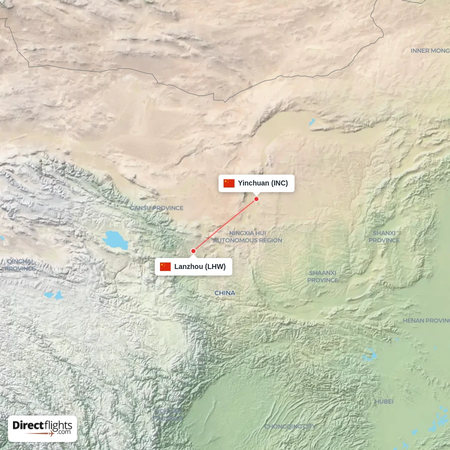 INC - LHW route map