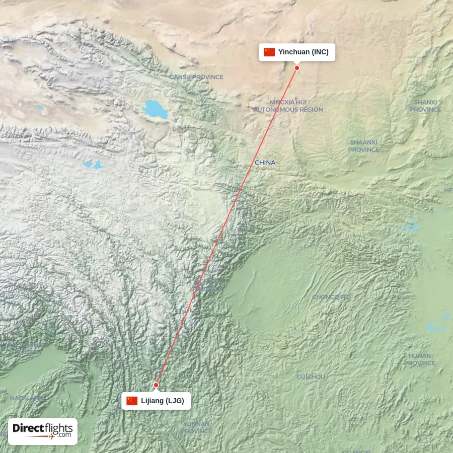 INC - LJG route map