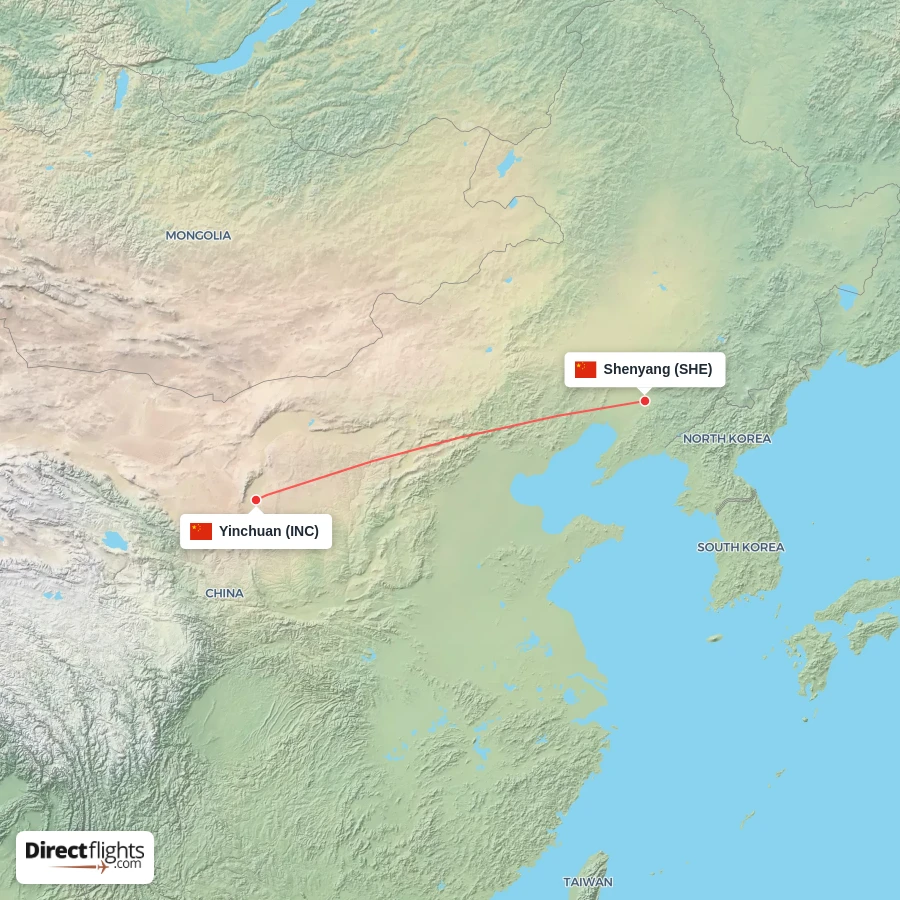 INC - SHE route map