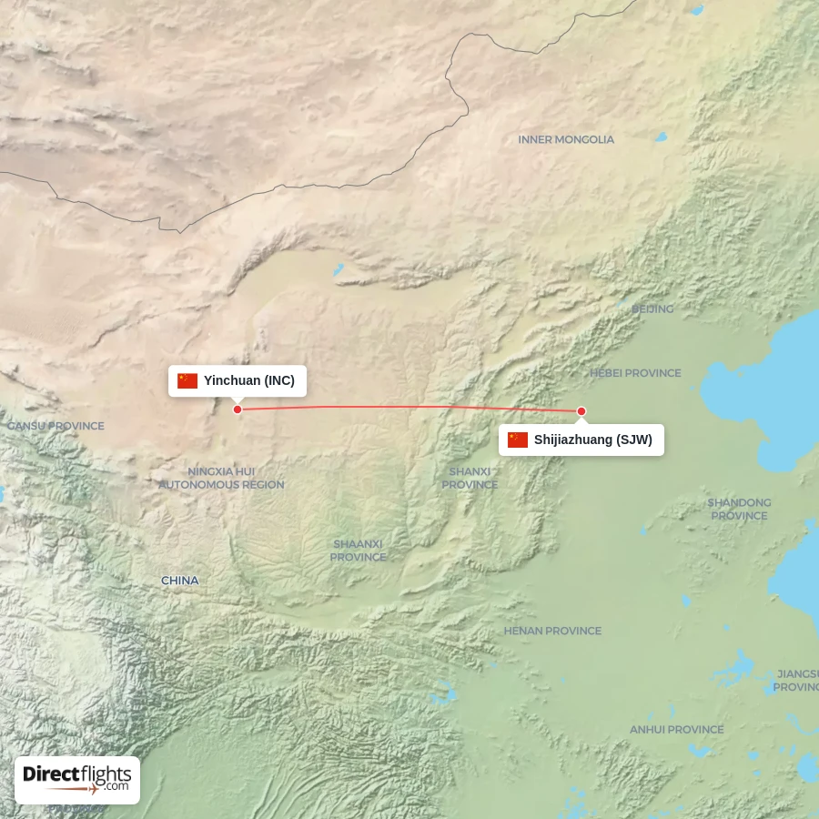 INC - SJW route map