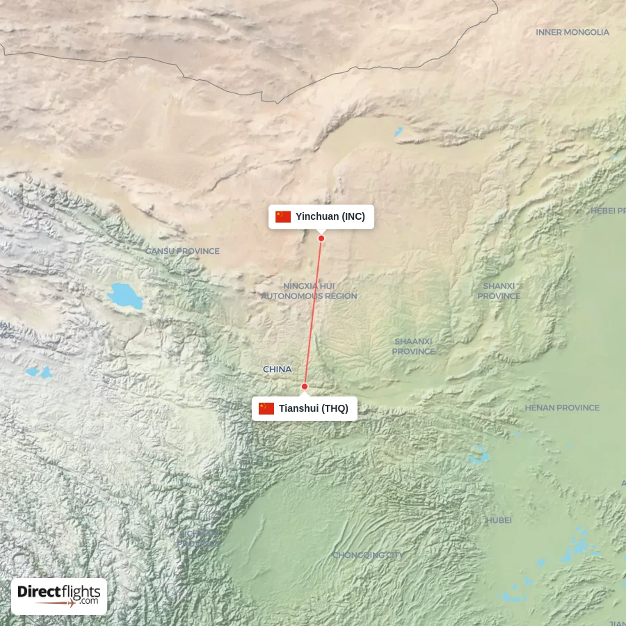 INC - THQ route map