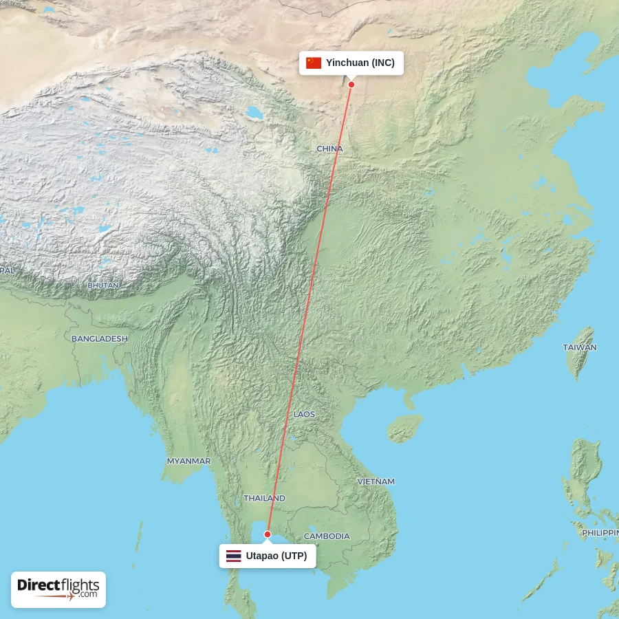 INC - UTP route map