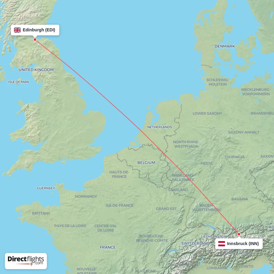 INN - EDI route map