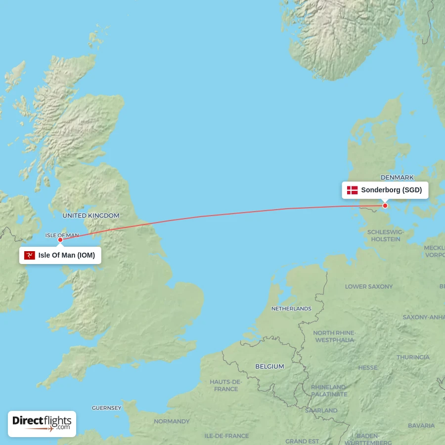 IOM - SGD route map